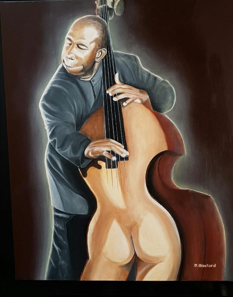 A fleur de peau — Huile sur toile, 80 cm x 60 cm, œuvre de Daniel Blaclard (BLACDAN)