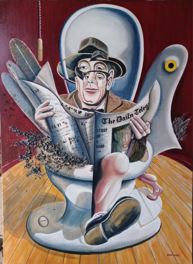 LES TOILETTES — œuvre de Daniel Blaclard (BLACDAN)
